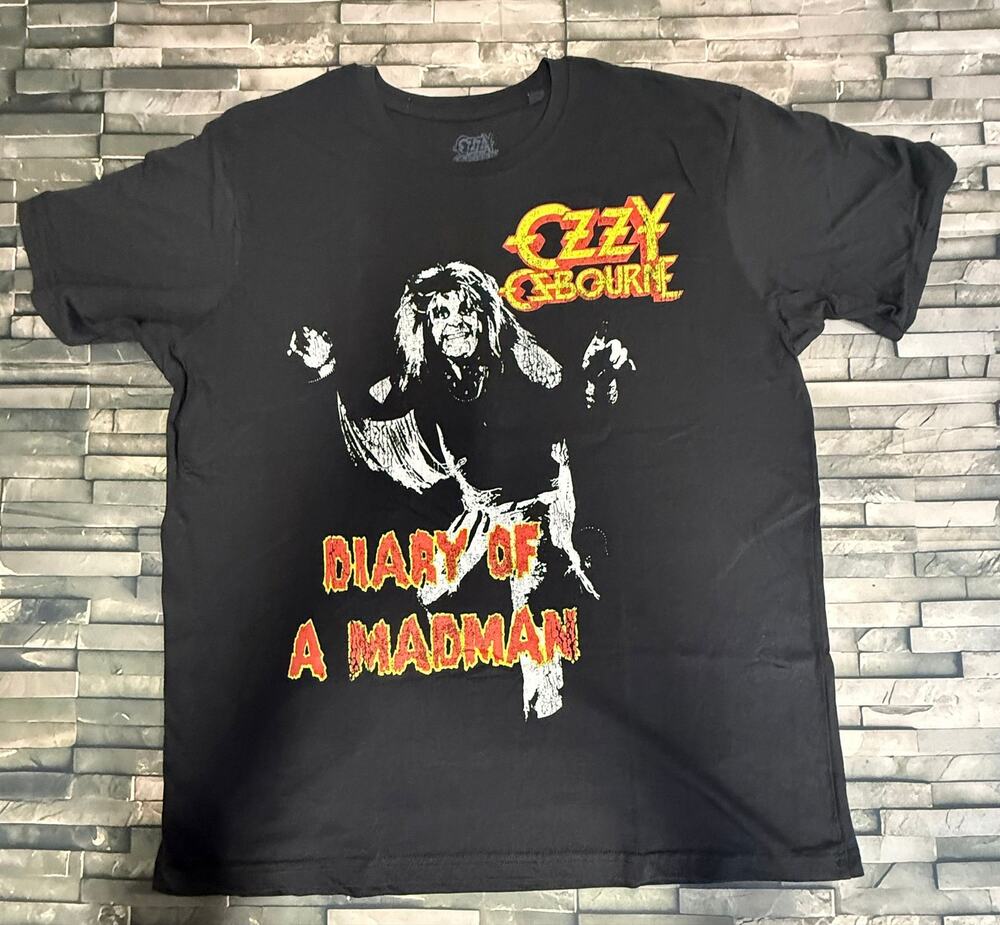 *RARE* OZZY OSBOURNE DIARY OF A MADMAN TRIBUTE BAND TEE